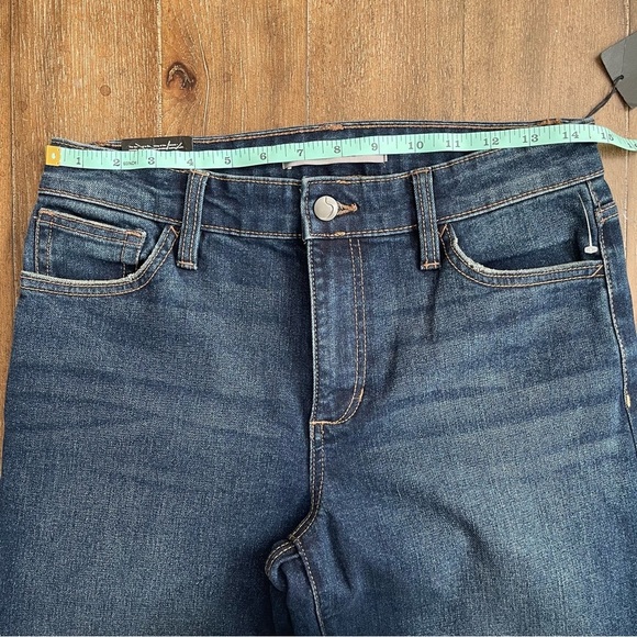 Joe’s Jeans Women's 6 / 28 Boyfriend Jean High Rise Straight Dark Blue Wash - Picture 8 of 13